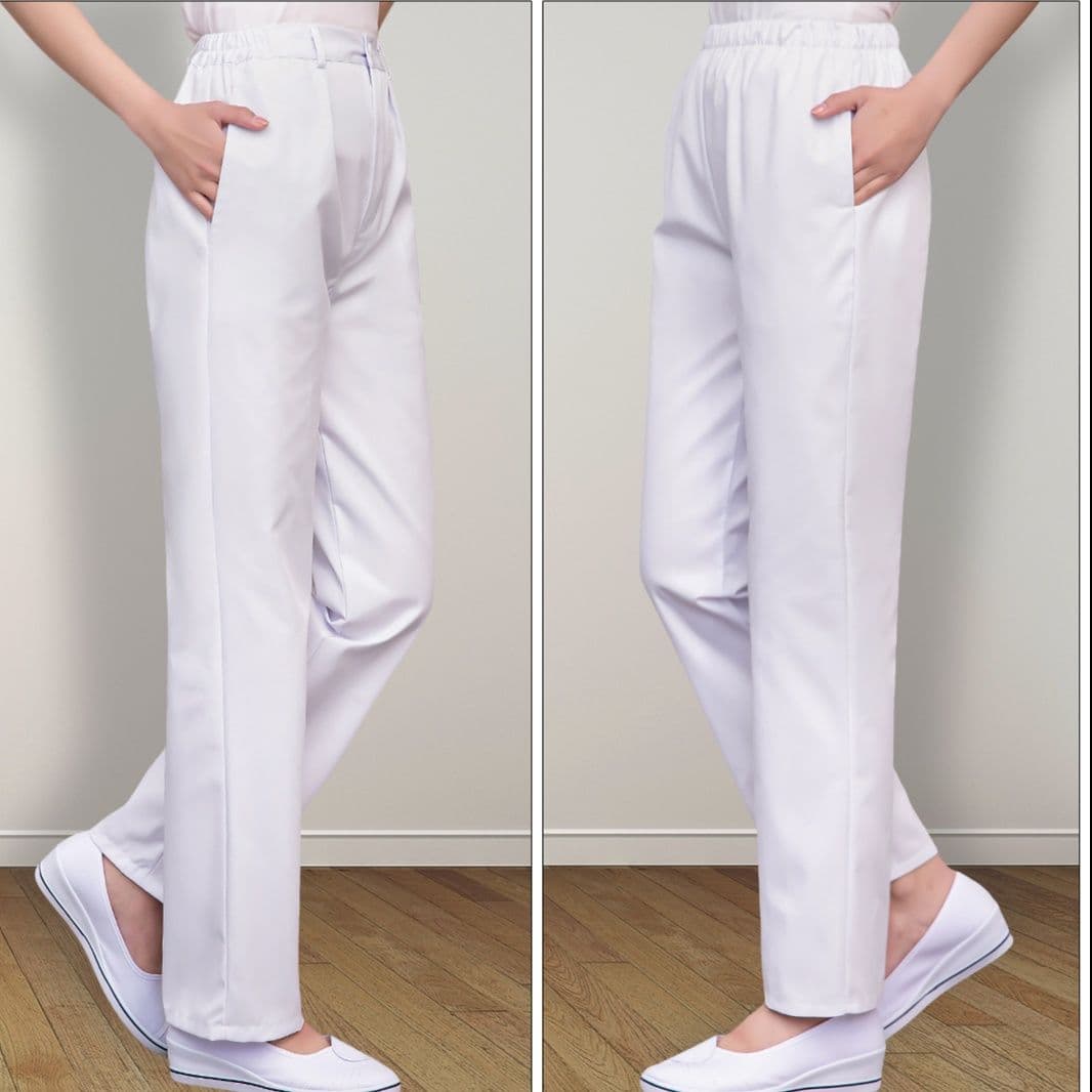 白衣 快適ストレッチ医療用パンツ