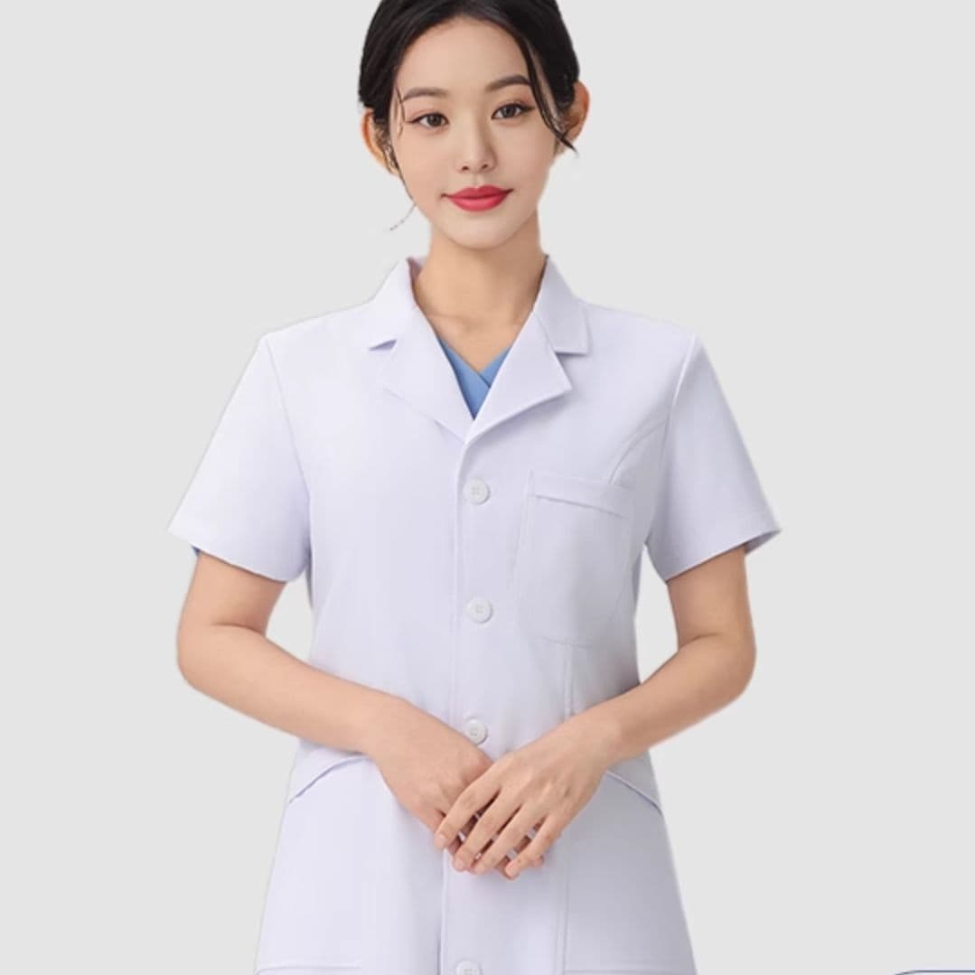 白衣 美しいシルエット医療用白衣